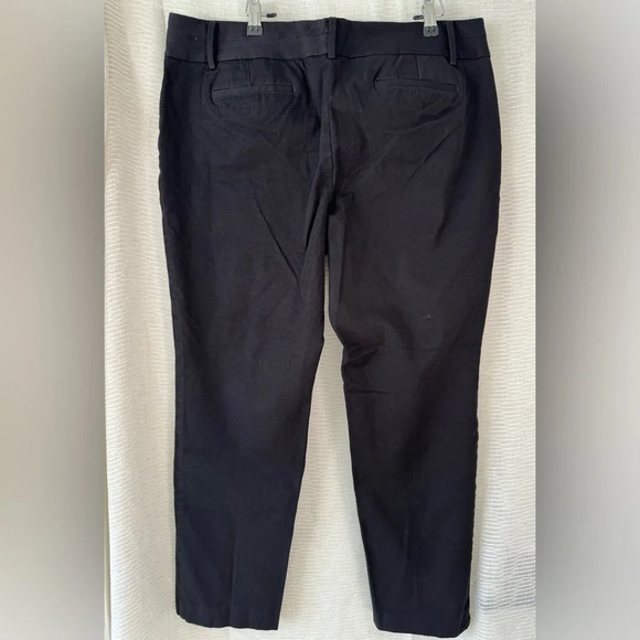 Talbots Newport Black Ponte Ankle Trouser Size 16 - Picture 2 of 9
